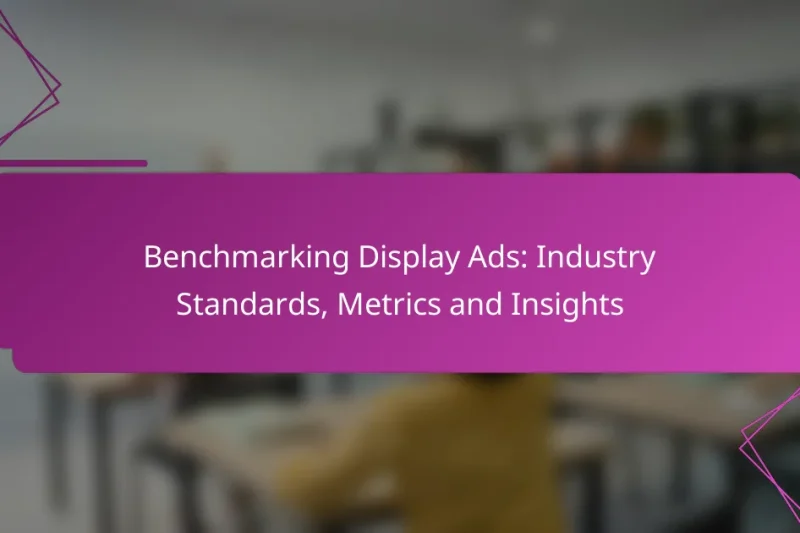 Benchmarking Display Ads: Industry Standards, Metrics and Insights